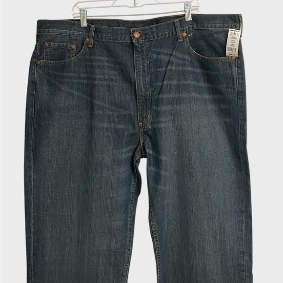 NWT Levi's 550 Big & Tall Relaxed Fit Men's Jeans Size 46x34 Non-Stretch Blue - Picture 2 of 16